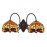 Tiffany 2327A2, Aplique Tiffany Serie Belle Amber 2327A2