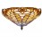 Tiffany 238200, Plafon Tiffany Serie Dali 238200
