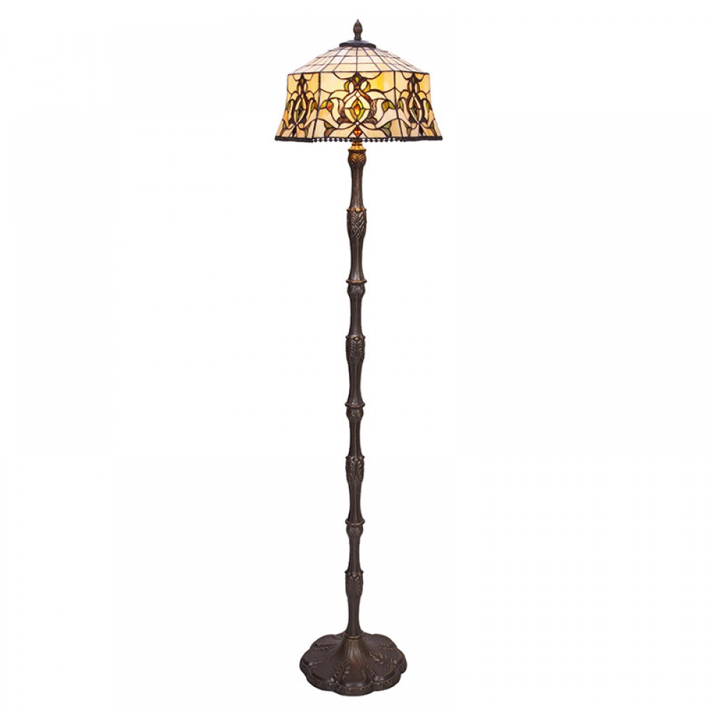 Tiffany 242010, Lampara De Pie Tiffany Serie Hexa 242010