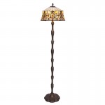 Tiffany 242010, Lampara De Pie Tiffany Serie Hexa 242010