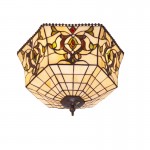 Tiffany 242500, Plafon Tiffany Serie Hexa 242500