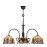 Tiffany 242900, Lampara Tiffany Serie Hexa 242900