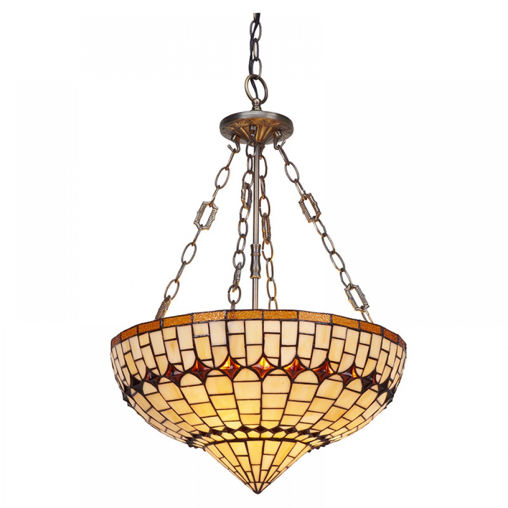 Tiffany 244049, Plafon Tiffany Serie Art 244049