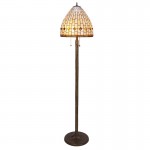 Tiffany 244100S, Lampara De Pie Tiffany Serie Art 244100S