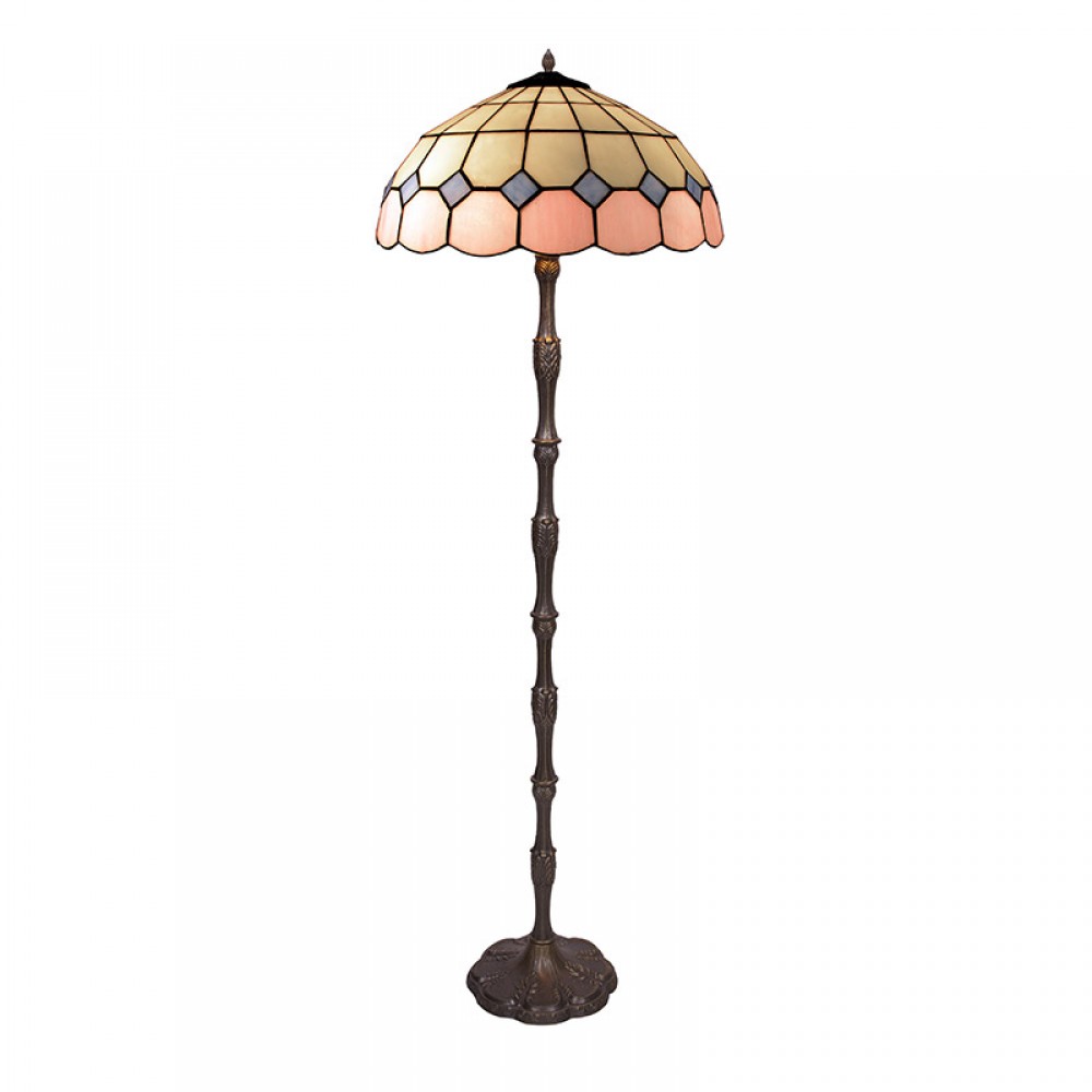 Tiffany 281010, Lampara De Pie Tiffany Serie Pink 281010