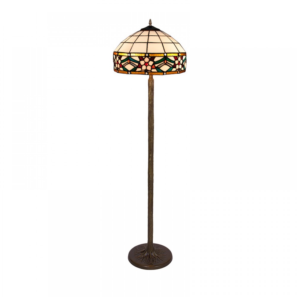 Tiffany 286000S, Lampara De Pie Tiffany Serie Museum 286000S