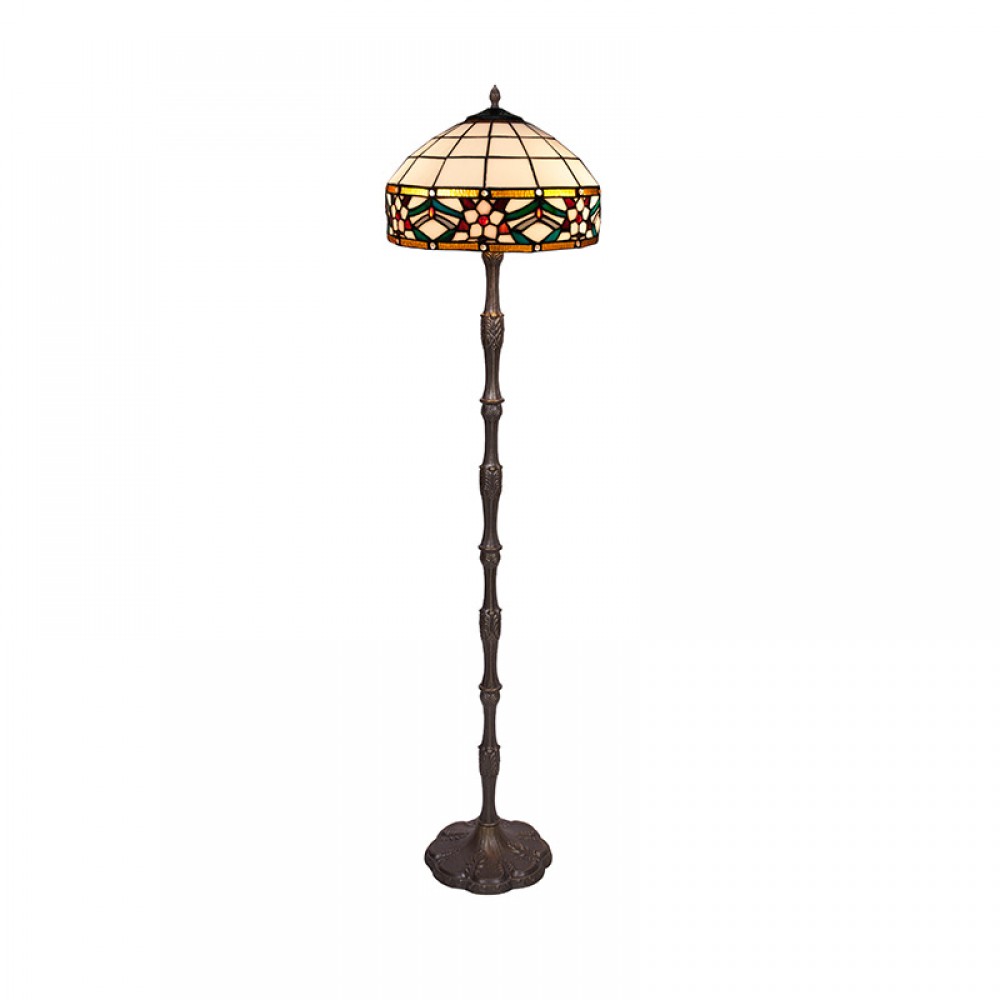 Tiffany 286010, Lampara De Pie Tiffany Serie Museum 286010