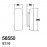 Mdc Aplique Barr E27 Cristal Mate 5-6550-34-06