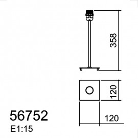 Mdc Sobremesa Kit E27 Blanco Mate-Retr 5-6752-81-81