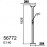 Mdc Pie Doris 2Xe27 26W-E14 9W Cr. Cep 5-6772-35-26