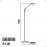 Mdc Pie Lectura Led Koa Cromo 5-6886-30-09