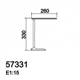 Mdc Sobremesa Stil Led 5W 3300-5500K Blanco 5-7331-80-21