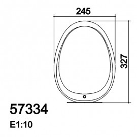 Mdc Sobremesa Ring Led 2,4W 4000K Champagne-Touch 5-7334-26-21