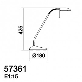 Mdc Sobremesa Koa Plus Led 6W+6W 2700-6000K Medalla 5-7361-44-09