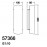 Mdc Aplique Barr 2Xe14 Cristal Mate 5-7366-67-01