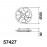 Mdc Plafon Rosky 32Diam 2Xe27 Cristal Decor 5-7427-30-92