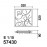 Mdc Plafon Rusky 32X32Cm 2Xe27 Cristal Decor 5-7430-30-92