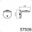 Mdc Aplique Zenit 7W 3000K Dim Bronce 5-7509-43-02