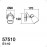Mdc Foco Doppia B1 G9 C.Br-Transp-Opal Ip44 5-7510-30-01