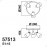 Mdc Foco Doppia B3 3Xg9 C.Br-Trans-Opal Ip44 5-7513-30-01