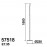 Mdc Pie Cala Led 5W 380Lum Blanco 5-7518-80-20