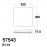 Mdc Plafon Lipsa Led 24W 4000K 33X33Cm Bl Estrella 5-7543-70-72