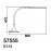 Mdc Sobremesa Mins Led 7,5W Touch Dim Blanco 5-7555-80-01