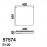 Mdc Plafon Eras Led 45W 4000K 43X43Cm Blanco 5-7574-80-72