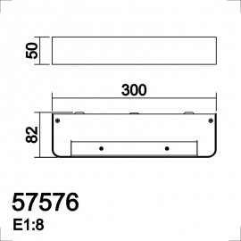 Mdc Aplique Wendy 2X7W 3000K Blanco Mate 5-7576-81-02
