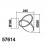 Mdc Aplique Cercles Led 12W ø250Mm 3000K Plata 5-7614-32-02