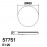 Mdc Plafon Eros App Opal Led 65W Ø480Mm Cct 3K-6K App-Rc 5-7751-68-02