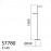 Mdc Pie Senda Blanco Mate Led 2X7W 3000K 5-7780-81-02
