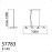 Mdc Lampara Senda Blanco Mate Led 4X7W 3000K 5-7783-81-02