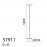 Mdc Pie Kati Led 20W 3000K Cromo Mate 5-7911-35-02